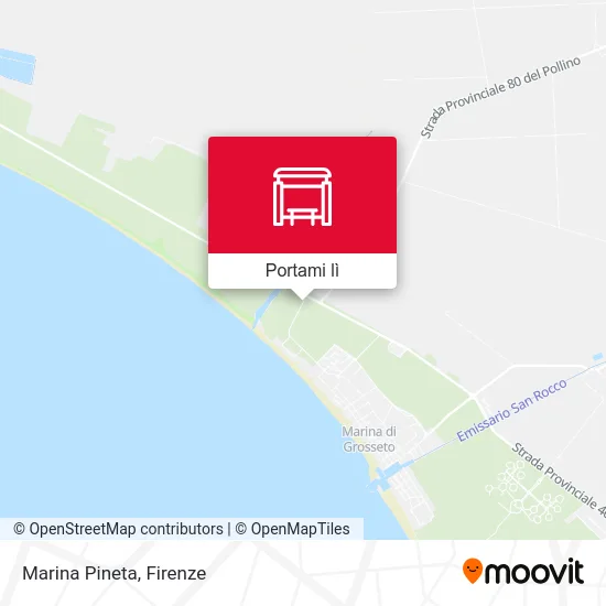 Mappa Marina Pineta