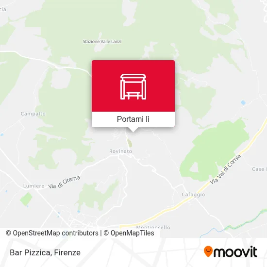 Mappa Bar Pizzica