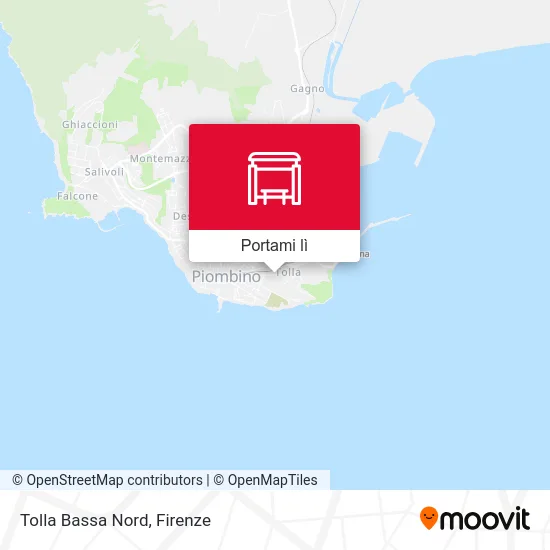 Mappa Tolla Bassa Nord