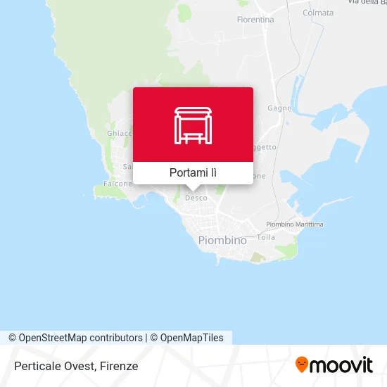 Mappa Perticale Ovest