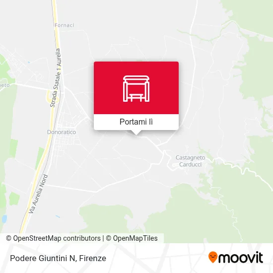 Mappa Podere Giuntini N