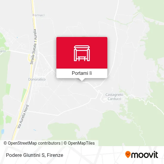 Mappa Podere Giuntini S
