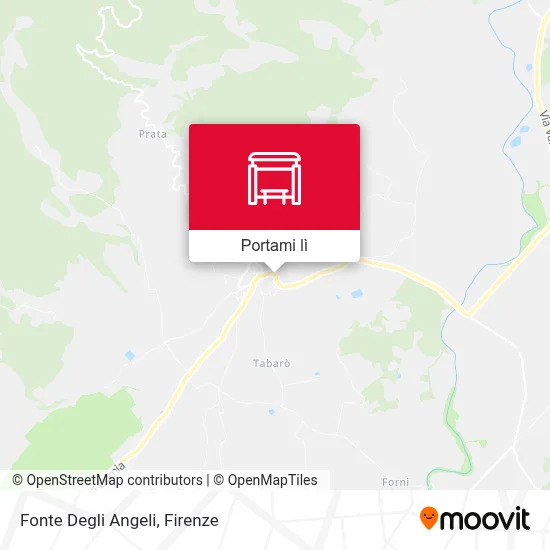 Mappa Fonte Degli Angeli