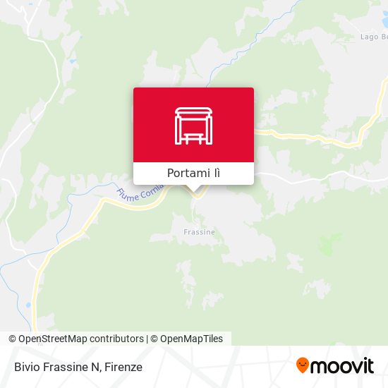 Mappa Bivio Frassine N