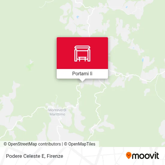 Mappa Podere Celeste E