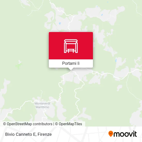 Mappa Bivio Canneto E