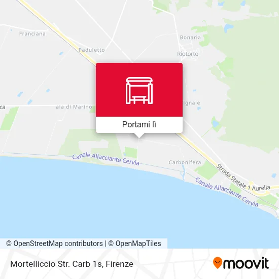 Mappa Mortelliccio Str. Carb 1s