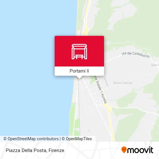 Mappa Piazza Della Posta