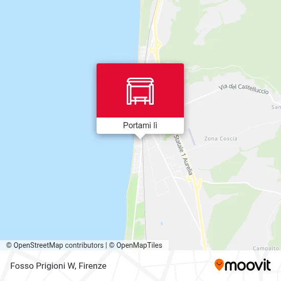 Mappa Fosso Prigioni W