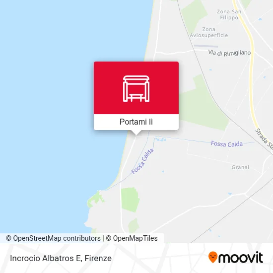 Mappa Incrocio Albatros E