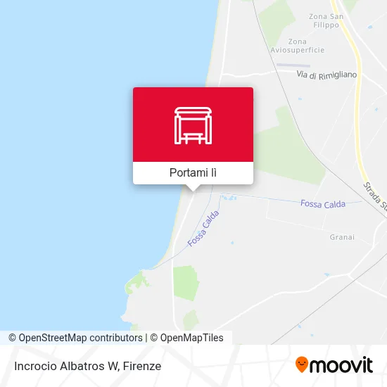 Mappa Incrocio Albatros W