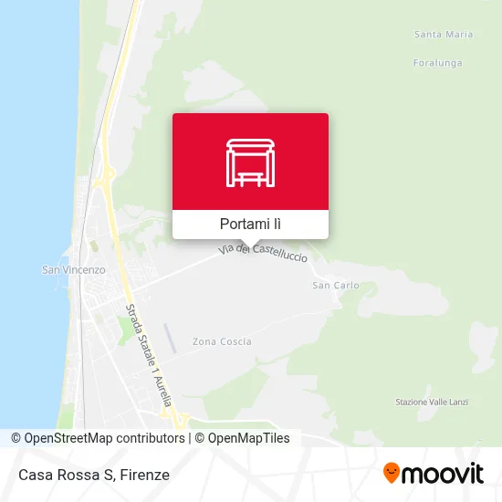 Mappa Casa Rossa S