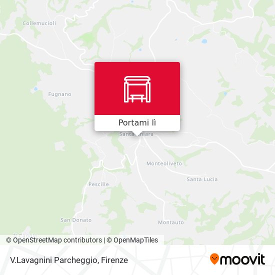 Mappa V.Lavagnini Parcheggio