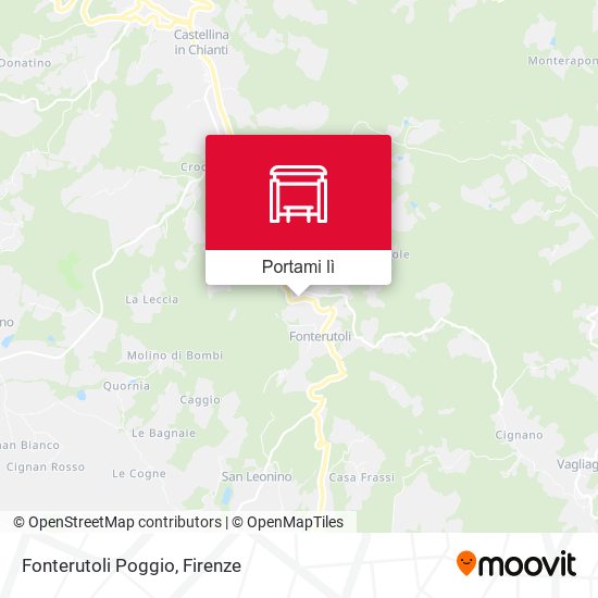 Mappa Fonterutoli Poggio