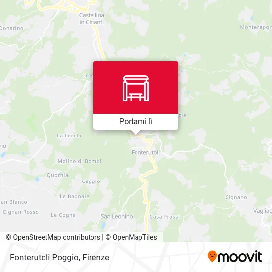 Mappa Fonterutoli Poggio
