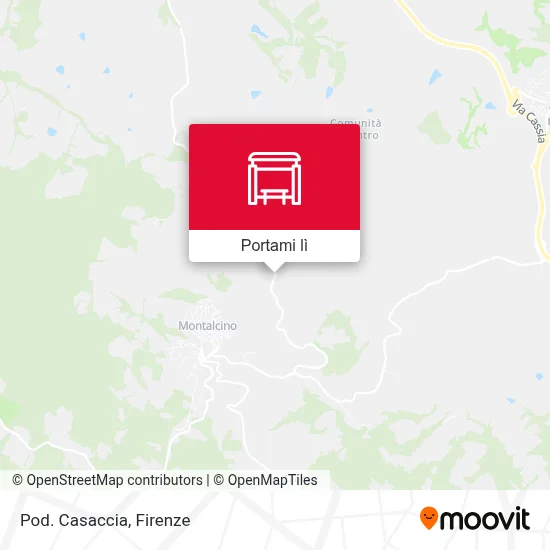 Mappa Pod. Casaccia