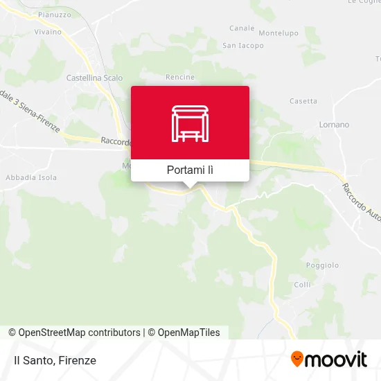 Mappa Il Santo