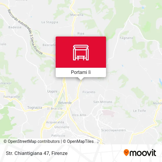 Mappa Str. Chiantigiana 47
