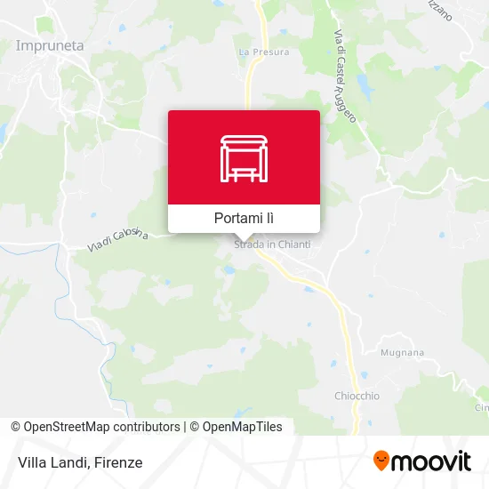 Mappa Villa Landi