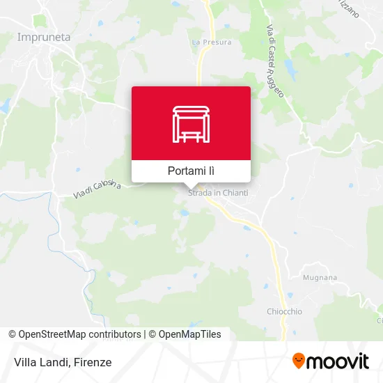 Mappa Villa Landi