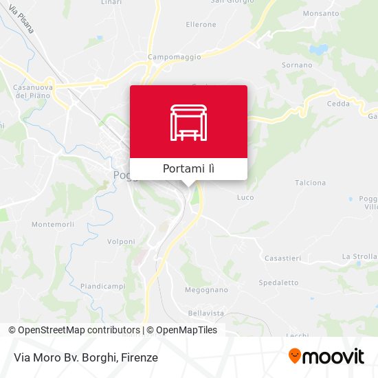 Mappa Via Moro Bv. Borghi