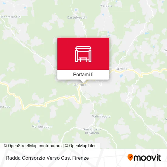 Mappa Radda Consorzio Verso Cas