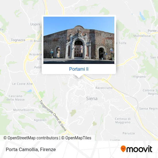 Mappa Porta Camollia