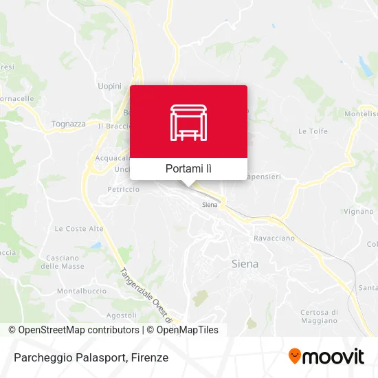 Mappa Parcheggio Palasport