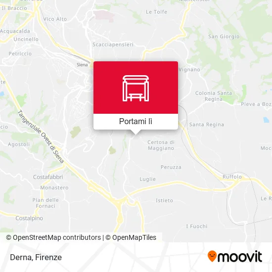 Mappa Derna