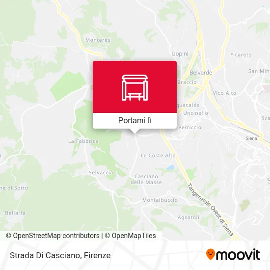 Mappa Strada Di Casciano