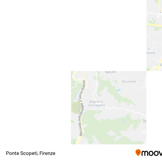 Mappa Ponte Scopeti