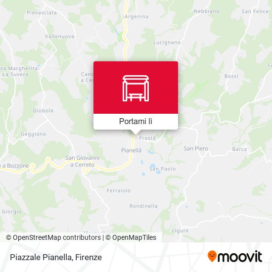 Mappa Piazzale Pianella