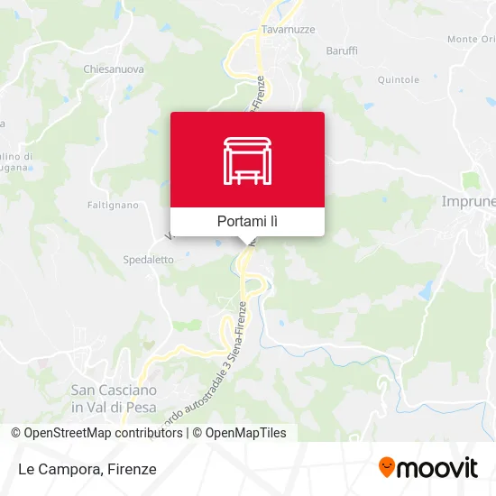 Mappa Le Campora