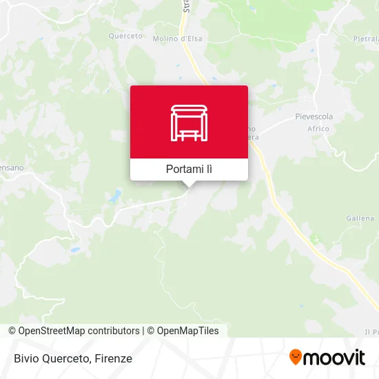 Mappa Bivio Querceto