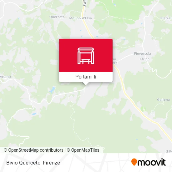 Mappa Bivio Querceto