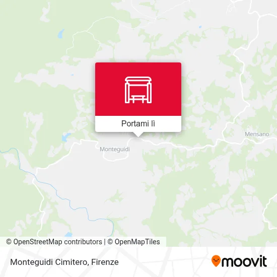 Mappa Monteguidi Cimitero