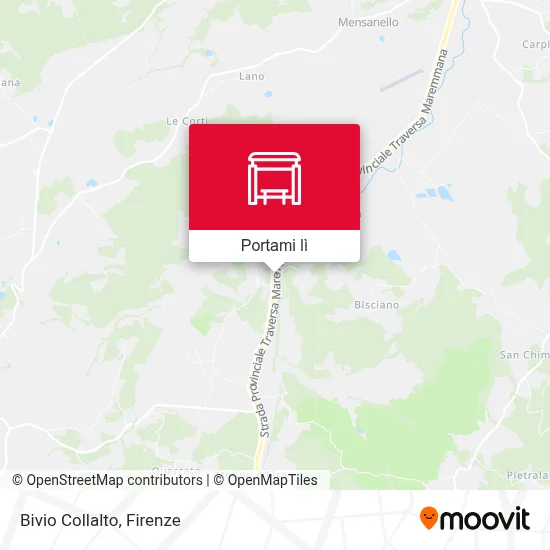 Mappa Bivio Collalto