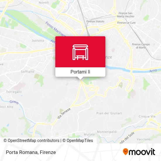 Mappa Porta Romana