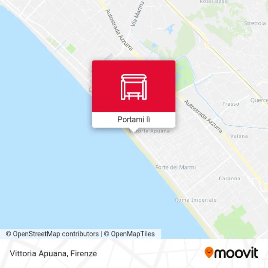 Mappa Vittoria Apuana