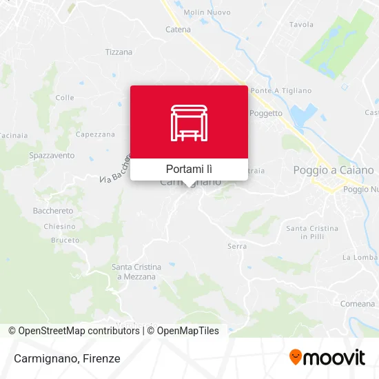 Mappa Carmignano