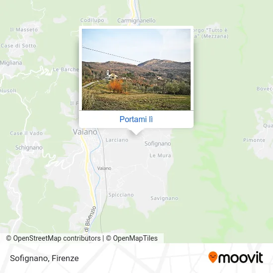 Mappa Sofignano