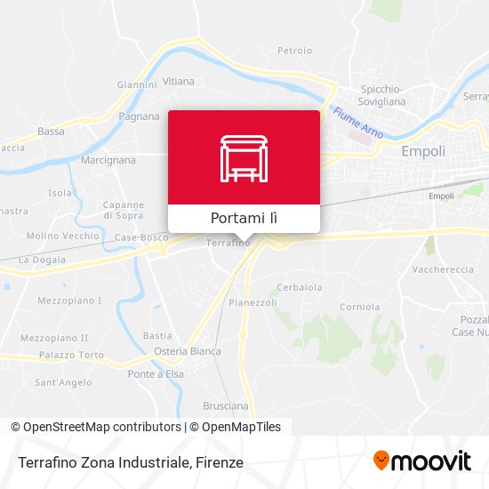 Mappa Terrafino Zona Industriale