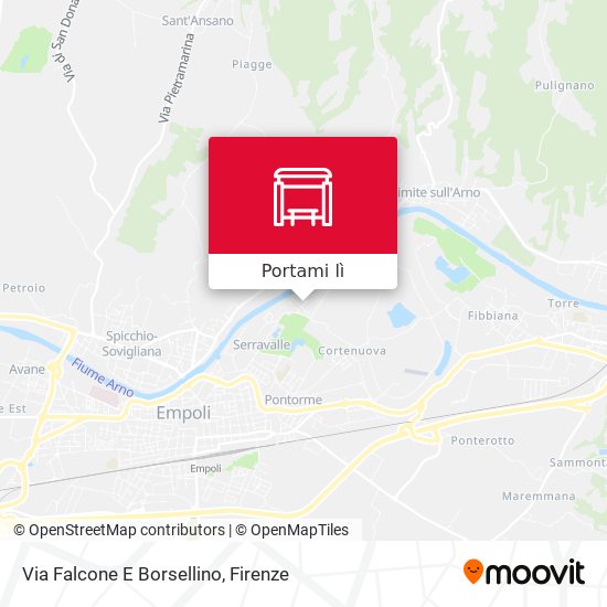 Mappa Via Falcone E Borsellino