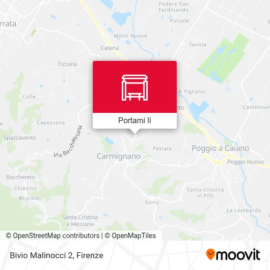 Mappa Bivio Malinocci 2