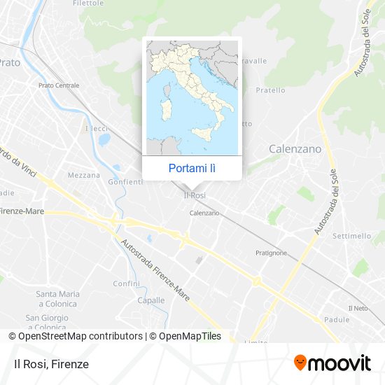 Mappa Il Rosi