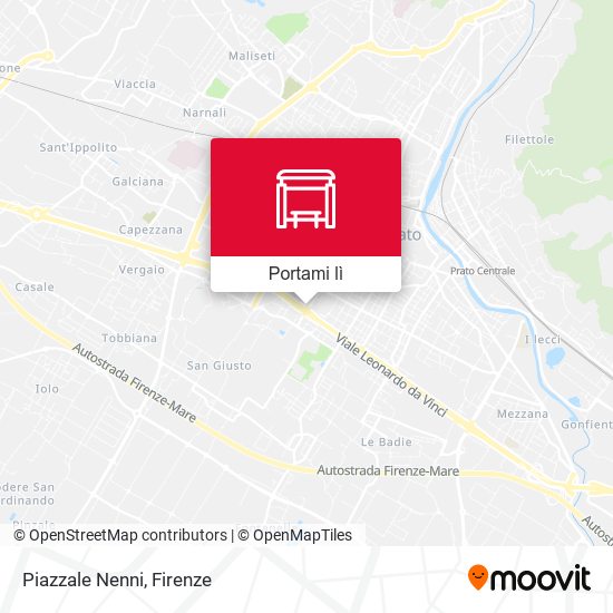 Mappa Piazzale Nenni