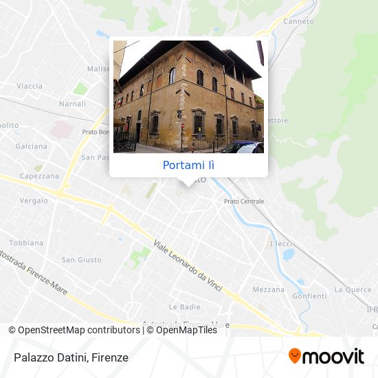 Mappa Palazzo Datini