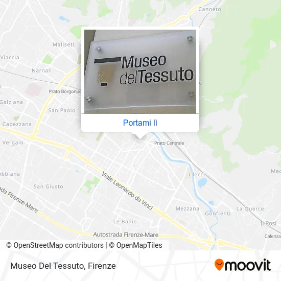 Mappa Museo Del Tessuto