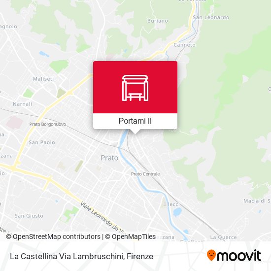 Mappa La Castellina Via Lambruschini