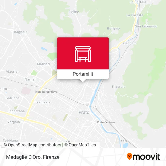 Mappa Medaglie D'Oro